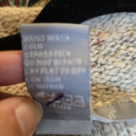 Modern Soul Cream Speckled Fringe Sweater - Picture 6 of 6